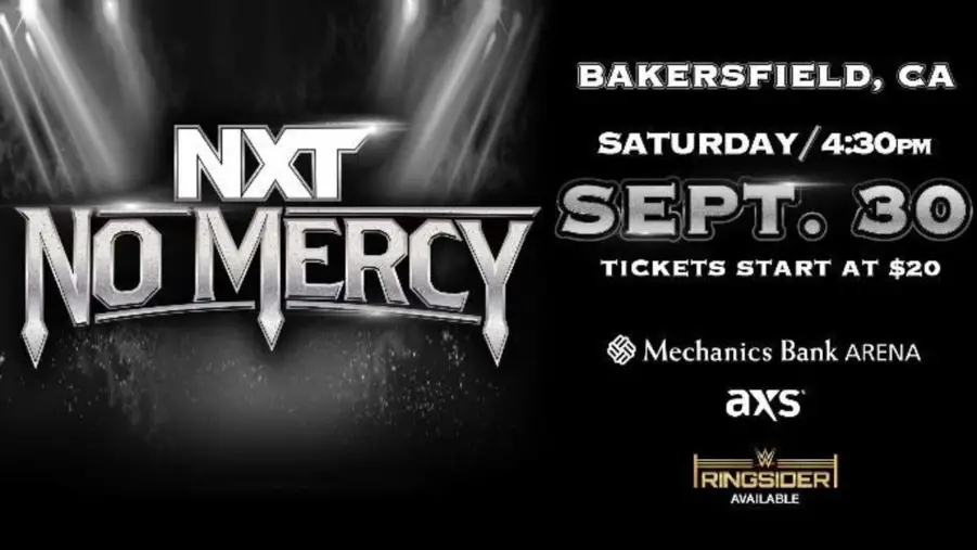 Wwe Nxt No Mercy 2024 Match Card Download Dorice Joelly